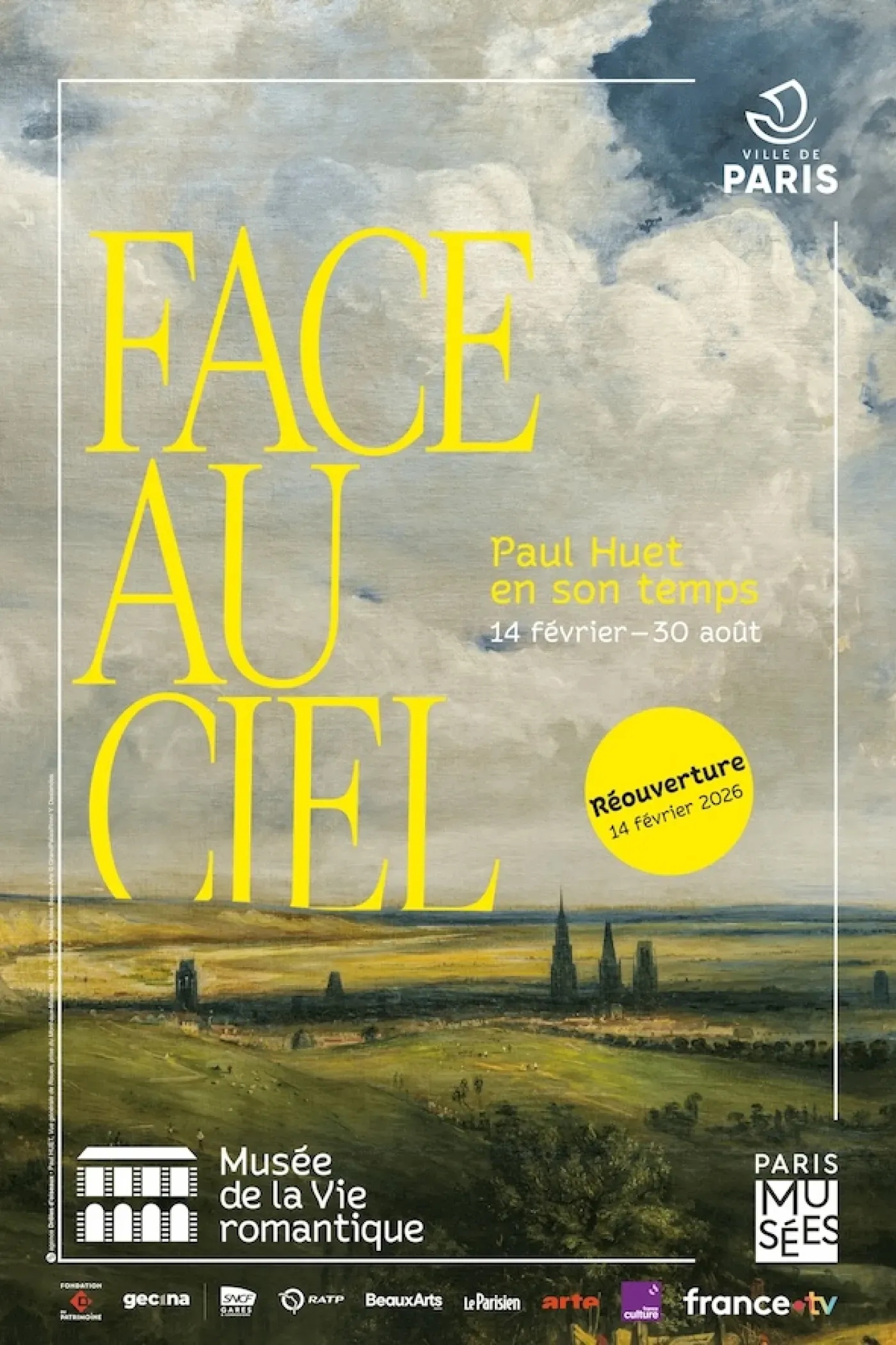 Face au ciel - Affiche