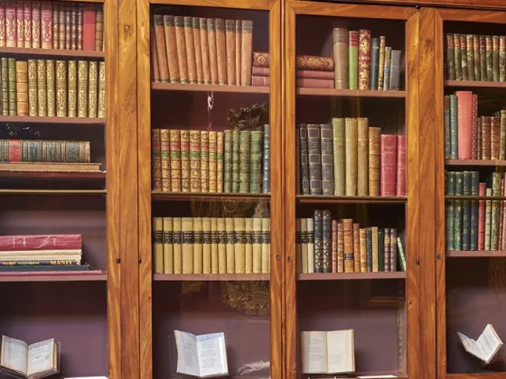 Bibliothèque, détail