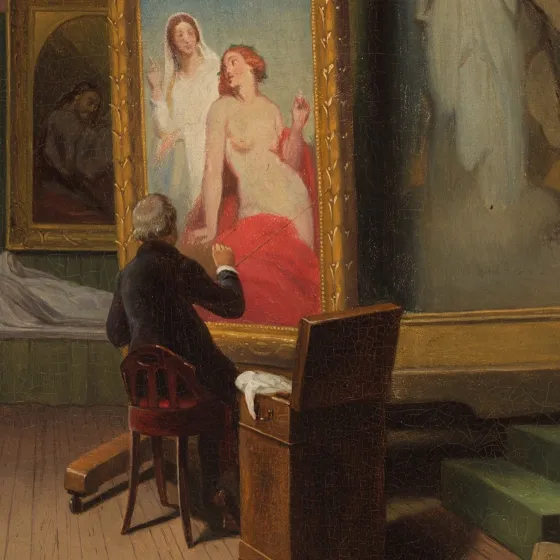 Atelier Ary Scheffer, dessiner face aux œuvres